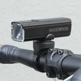 Predné svetlo na bicykel s výkonom 1000 lm s káblom USB-C na USB-A – čierne 7