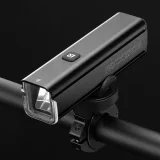 Predné svetlo na bicykel s výkonom 1000 lm s káblom USB-C na USB-A – čierne 9