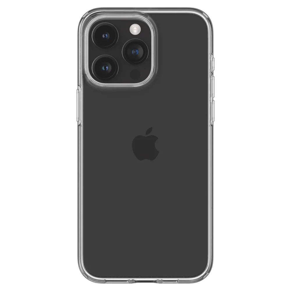 Husă Liquid Crystal pentru iPhone 15 Pro Max - Transparentă 2