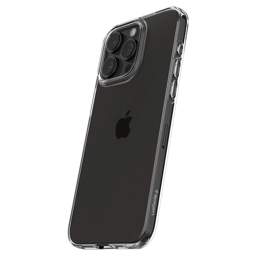 Husă Liquid Crystal pentru iPhone 15 Pro Max - Transparentă 8
