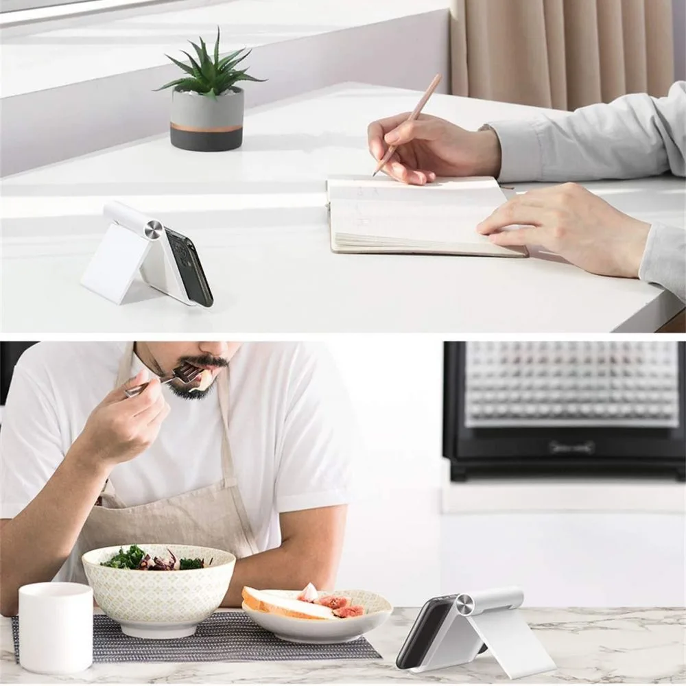 Universal stand for smartphones and tablets - black 4