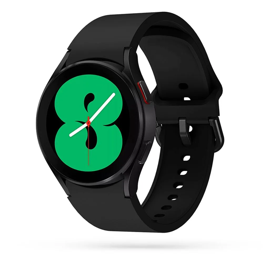 Karkötő a Samsung Galaxy Watch 4 / 5 / 5 Pro / 6 / 7 / FE IconBand órához – fekete