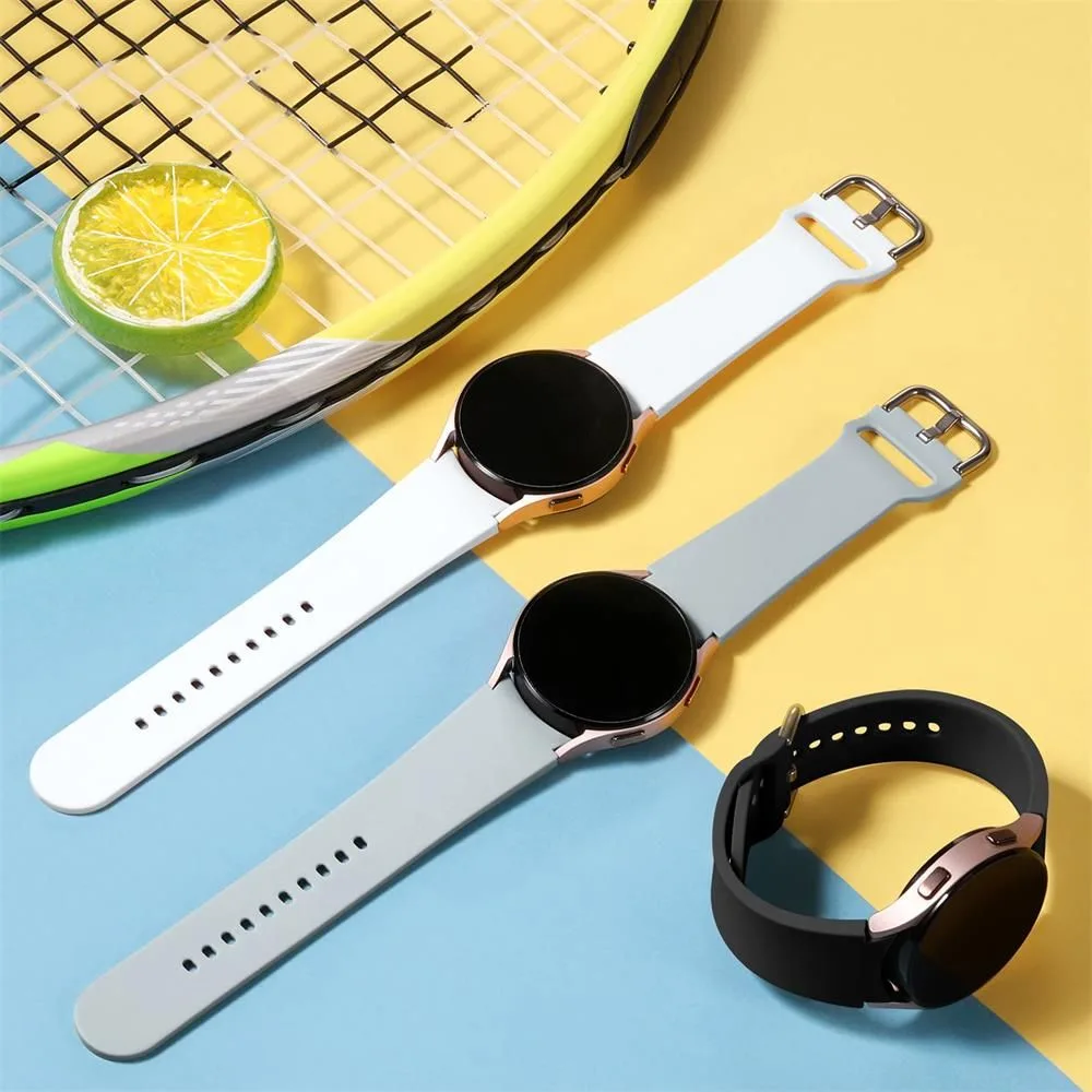 Curea pentru Samsung Galaxy Watch 4 / 5 / 5 Pro / 6 / 7 / FE IconBand - negru 6