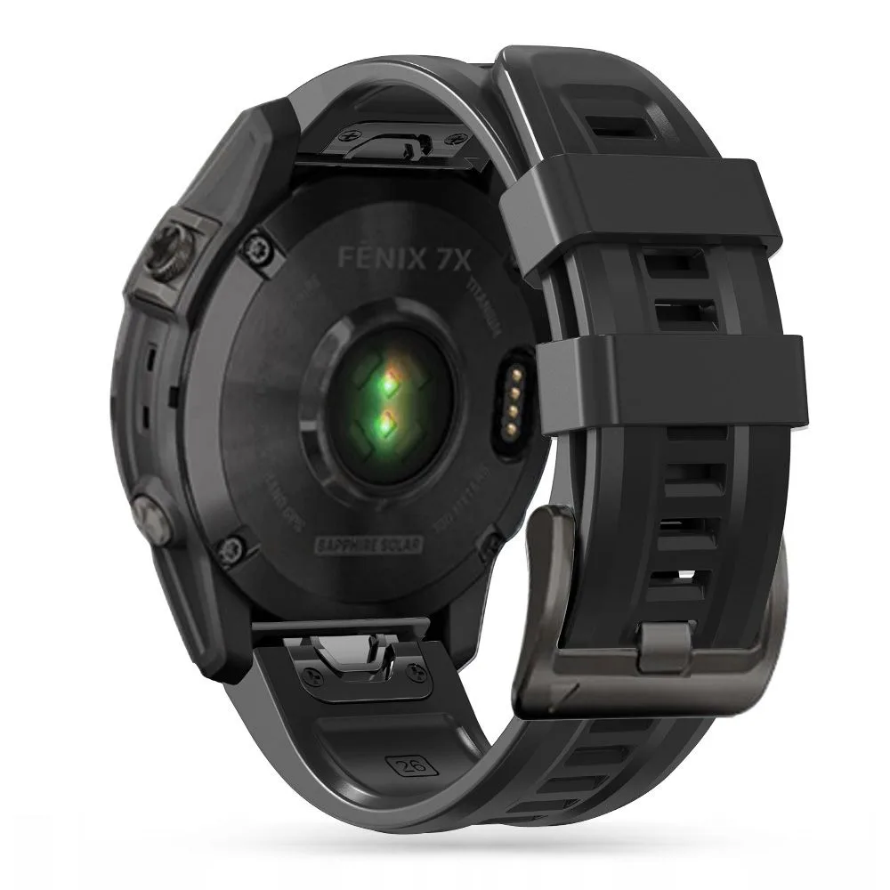 Garmin Fenix 5 / 6 / 6 Pro / 7 IconBand szíj - Fekete