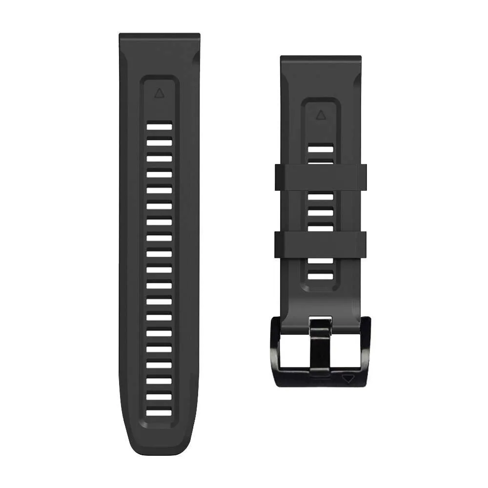 Curea IconBand pentru Garmin Fenix 5 / 6 / 6 Pro / 7 - Negru 5