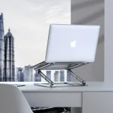Univerzalni sklopivi stalak za laptop do 17'' - sivi 4