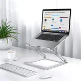 Univerzalni sklopivi stalak za laptop do 17'' - sivi 5