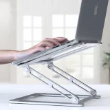 Univerzalni sklopivi stalak za laptop do 17'' - sivi 6