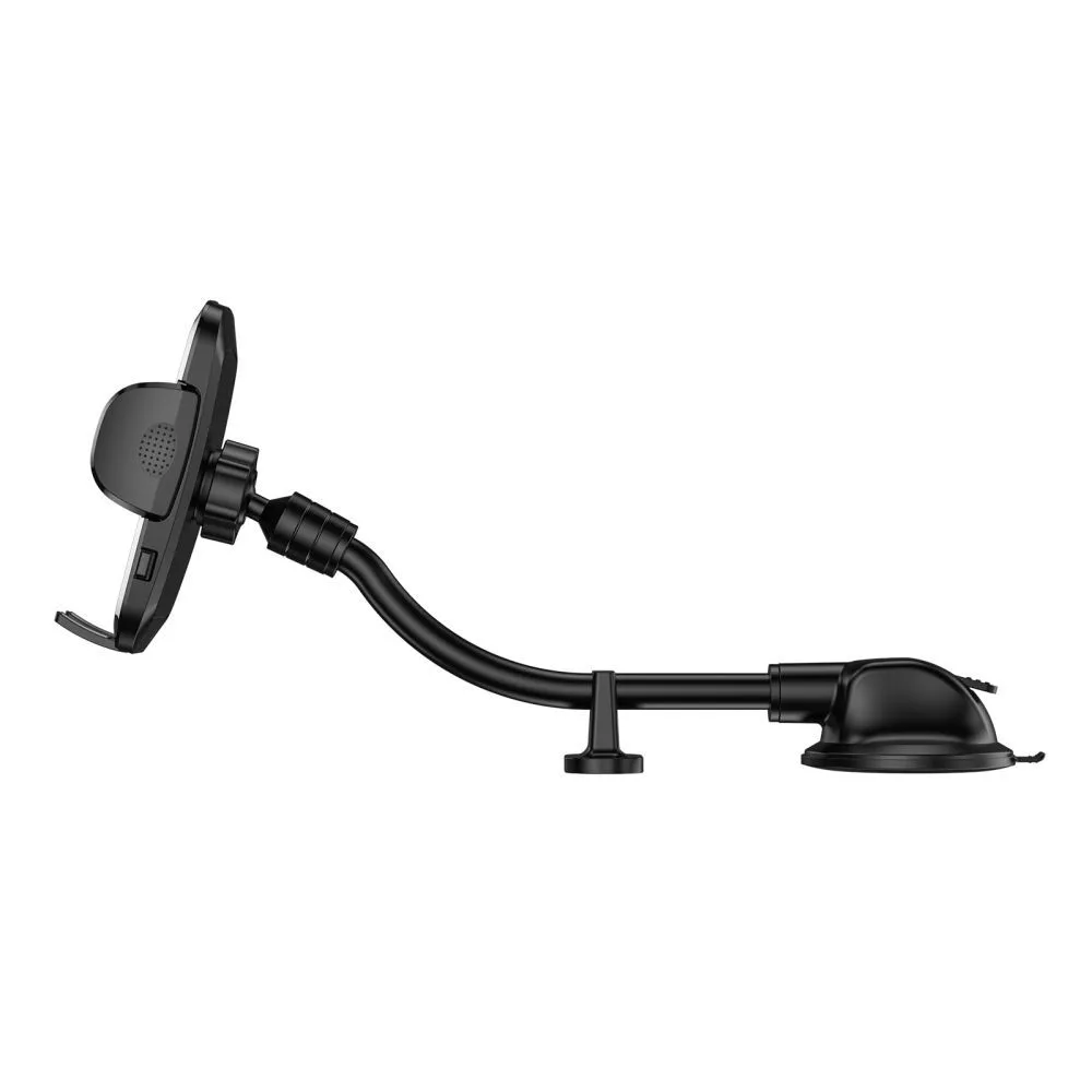 Car windshield mount for phone with long arm - black 2
