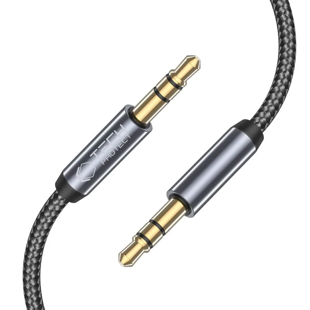 3.5mm mini jack AUX audio cable, 1.5m - black 4