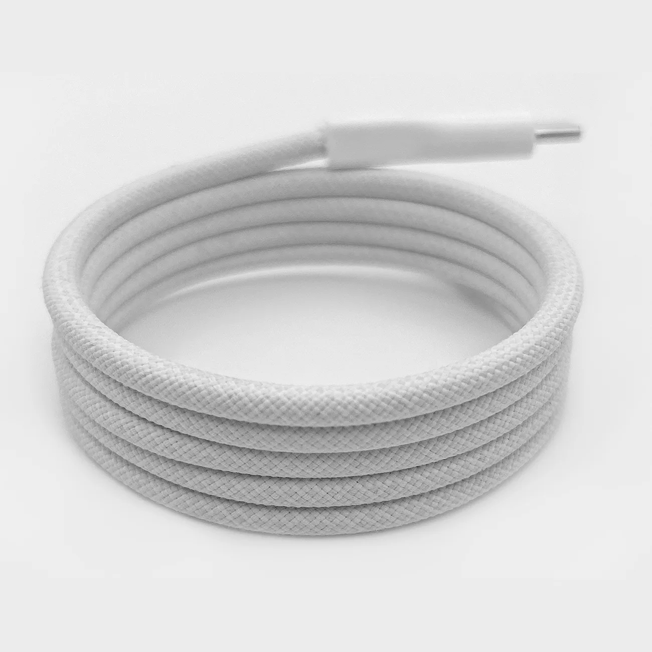 Cablu magnetic USB-C de 60 W, 1 m - Alb 6