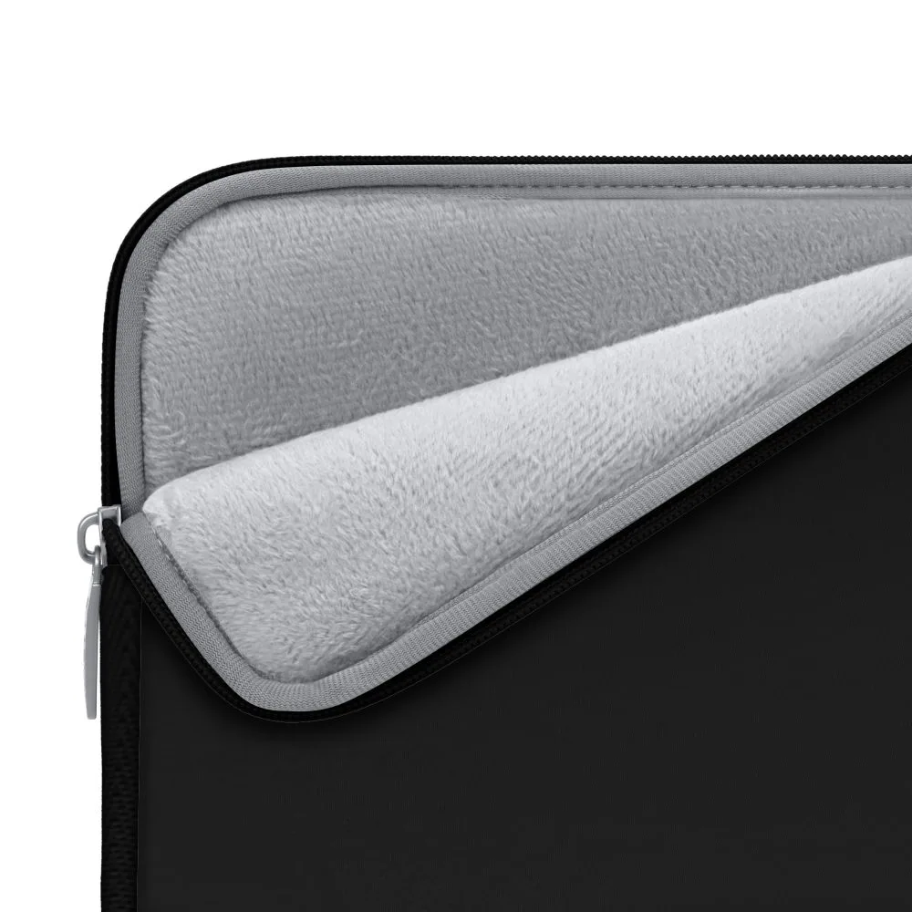 Torba etui pokrowiec na laptopa 13-14'' + etui na akcesoria - czarna 4