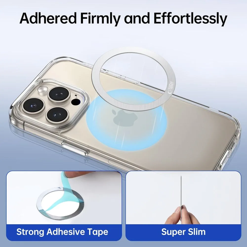 MagSafe magnetic ring for smartphone case - silver 8