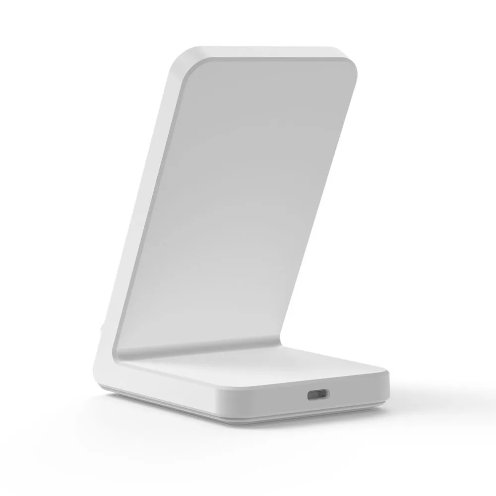15-W-Wireless-Smartphone-Ladegerät im Standdesign – weiß 3