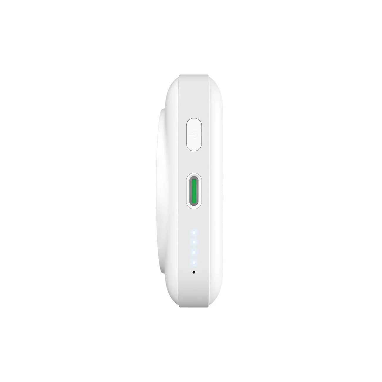 Powerbank bezprzewodowy 10000mAh USB-C MagSafe z podstawką - biały 4