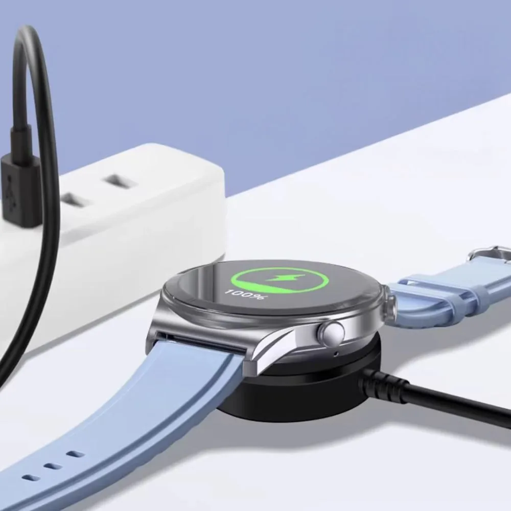 Inductive Charger for Samsung Galaxy Watch USB-C 100cm - Black 2