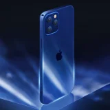 Husă transparentă ultra-subțire NBS cu ramă metalică pentru iPhone Pro Max 12, negru 2