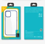 Husă transparentă ultra-subțire NBS cu ramă metalică pentru iPhone Pro Max 12, negru 5