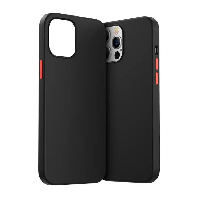 Védőtok iPhone 12 mini Color Series fekete
