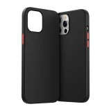 Védőtok iPhone 12 Pro Max Color sorozathoz, fekete