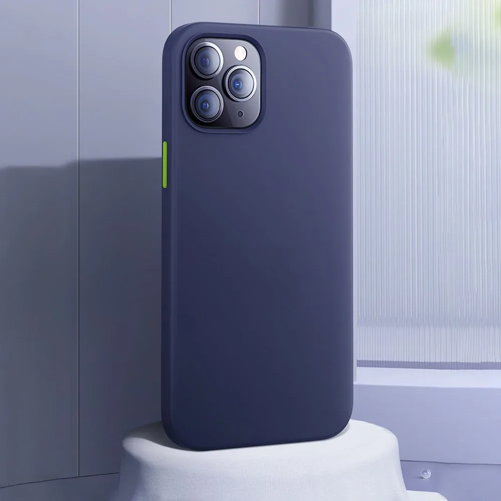 Husă de protecție pentru iPhone 12 Pro Max Seria Color Negru 3