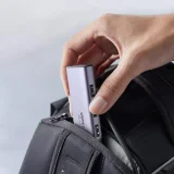 Hub USB-C multifuncțional 6-în-1 - 3x USB, HDMI 4K, cititor de carduri SD și TF, gri 8