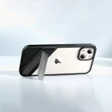Husă rigidă cu ramă din gel și suport pentru iPhone 13 Pro, negru 2