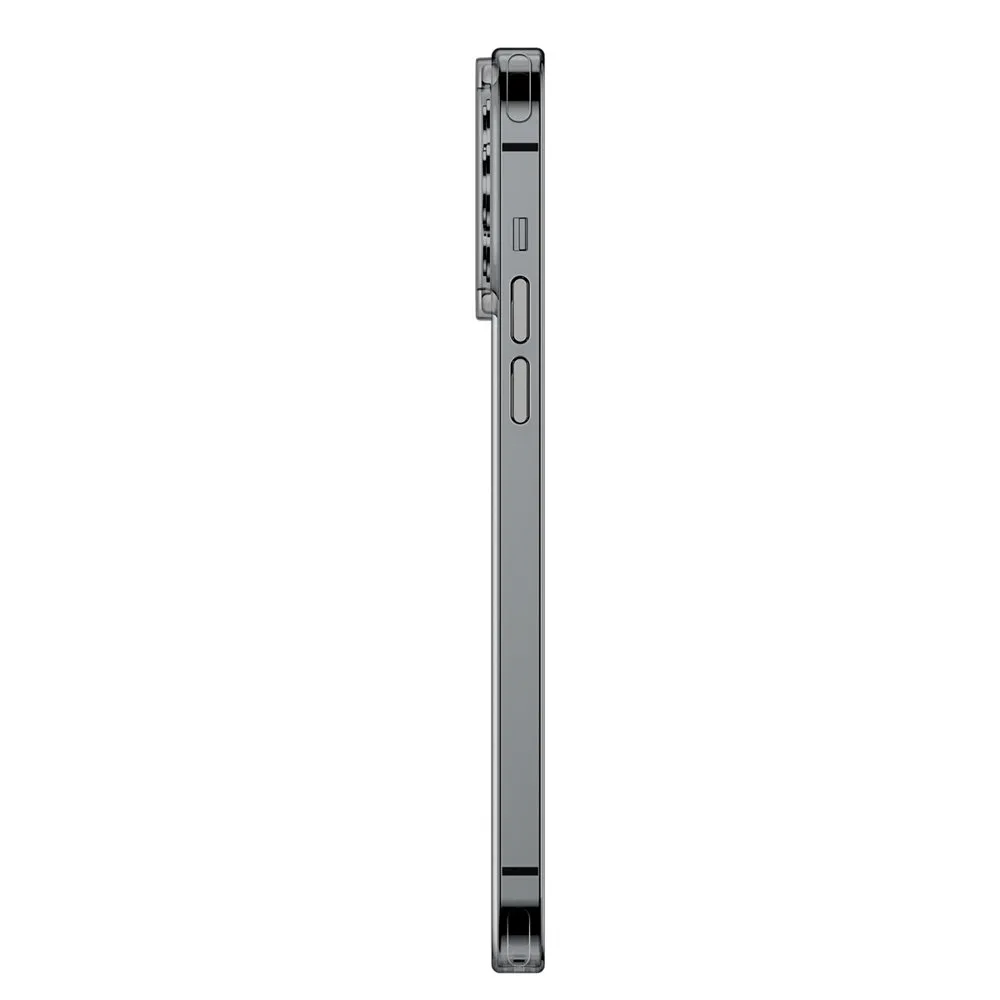 Transparent gel iPhone 13 Pro Simple Series Case, black 4