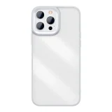 Erős, tartós tok iPhone 13 Pro Max készülékhez, szürke gélkerettel