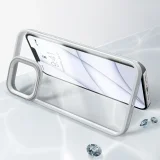 Erős, tartós tok iPhone 13 Pro Max készülékhez, szürke gélkerettel 10