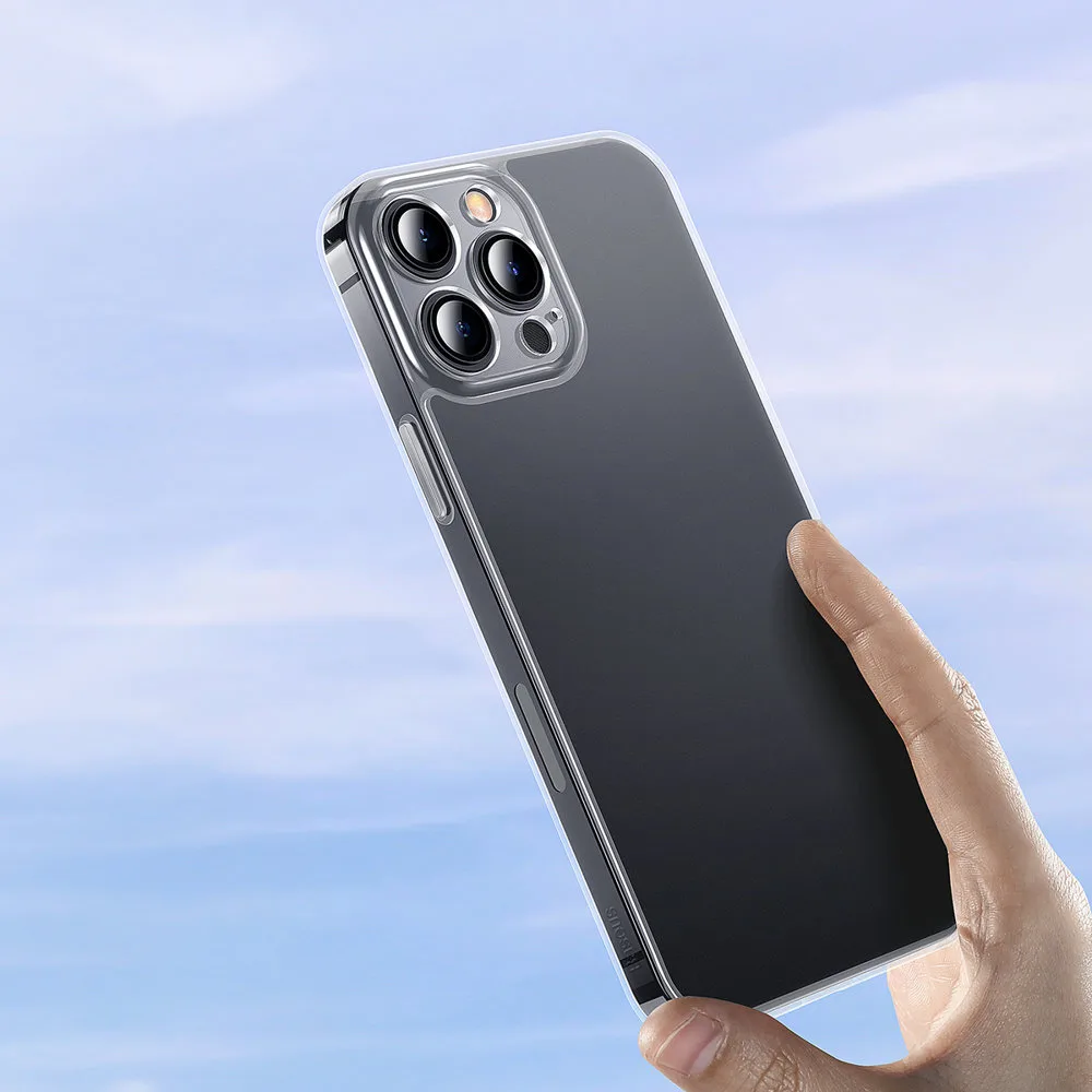 Husă pentru iPhone 13 Pro Max, carcasă rigidă cu ramă din gel, transparentă 10
