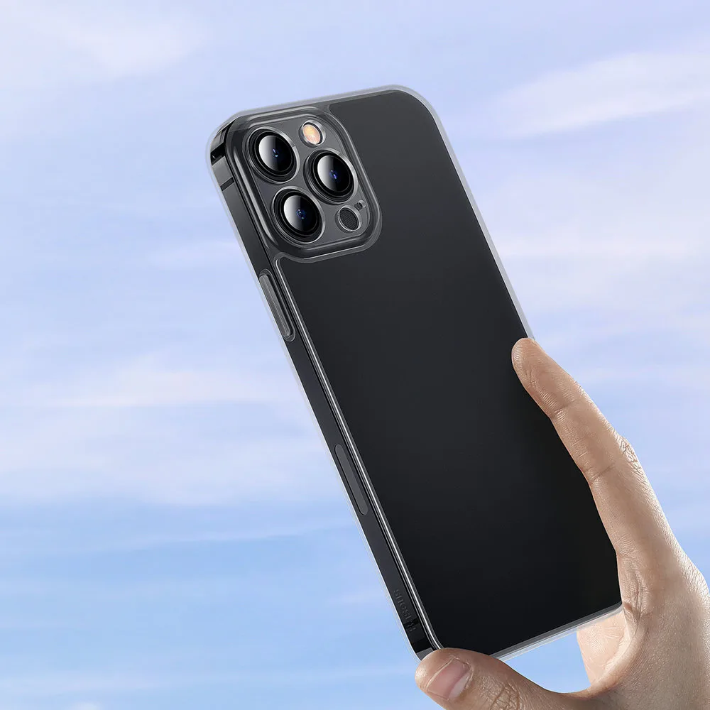 iPhone 13 Pro tok, kemény héj gélkerettel, fekete 10