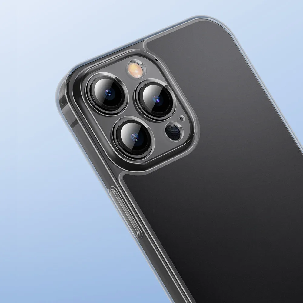 iPhone 13 Pro tok, kemény héj gélkerettel, fekete 11