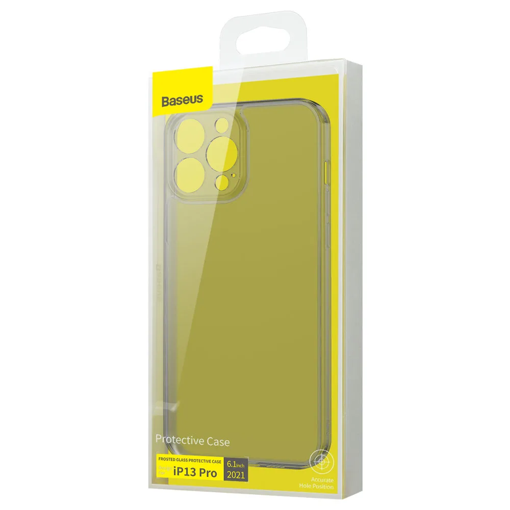 iPhone 13 Pro tok, kemény héj gélkerettel, fekete 5