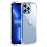 Futrola za iPhone 13, robusna futrola s kukicama i stalakom, prozirna