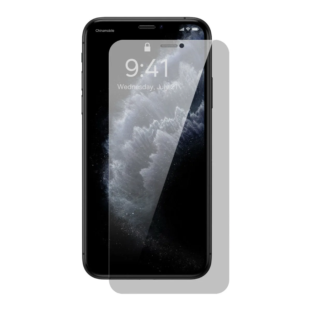 Edzett üveg iPhone 11 Pro Max / iPhone XS Max készülékekhez + rögzítő konzol