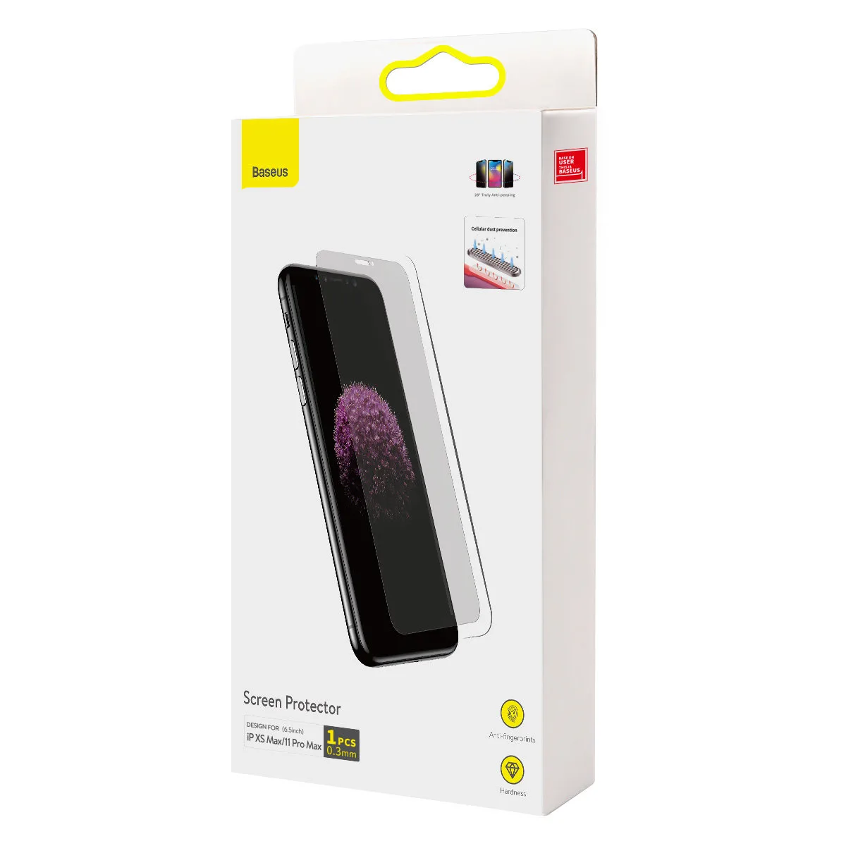 Härtungsglas für iPhone 11 Pro Max / iPhone XS Max + Halterung 5