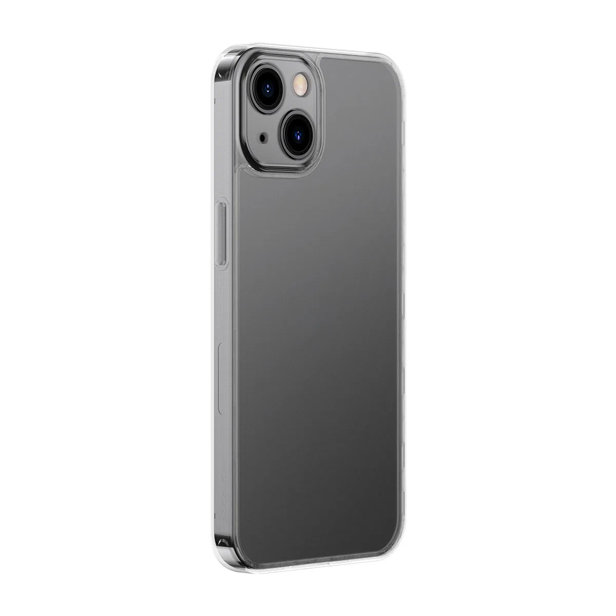 Husă pentru iPhone 13: husă rigidă cu ramă din gel, transparentă 4