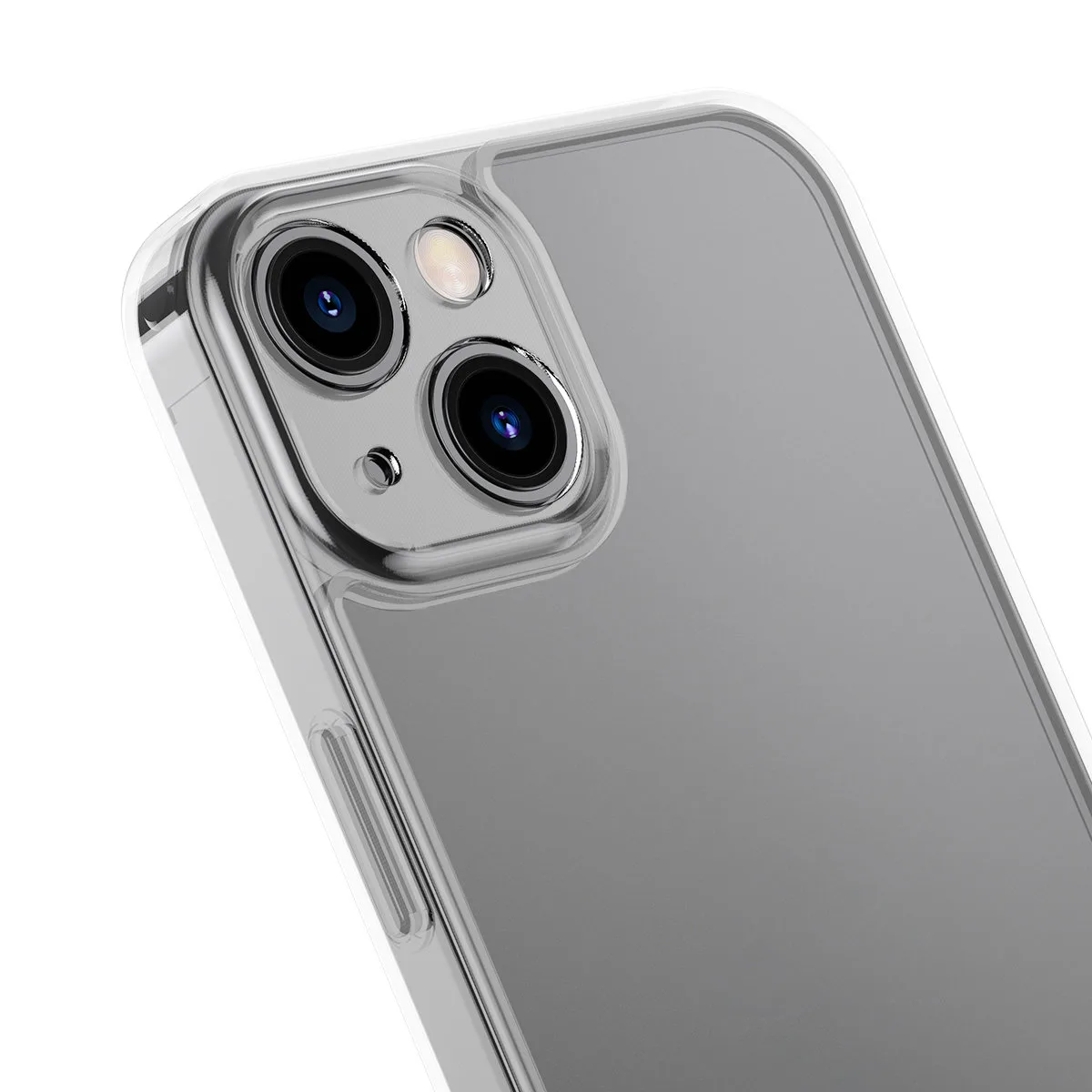 Husă pentru iPhone 13: husă rigidă cu ramă din gel, transparentă 6