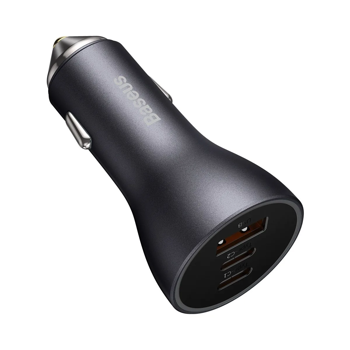 Ładowarka samochodowa Golden Contactor Pro USB + 2x USB-C 65W ciemnoszary 3