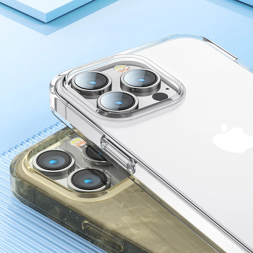 Rugalmas tok iPhone 14 Plus-hoz, tartós burkolat, átlátszó 14X 9