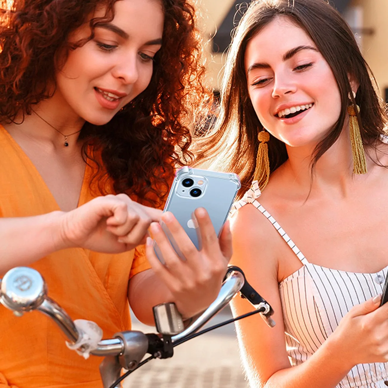 Gel maska za iPhone 14 Plus s ojačanim kutovima, zaštitna, prozirna 8