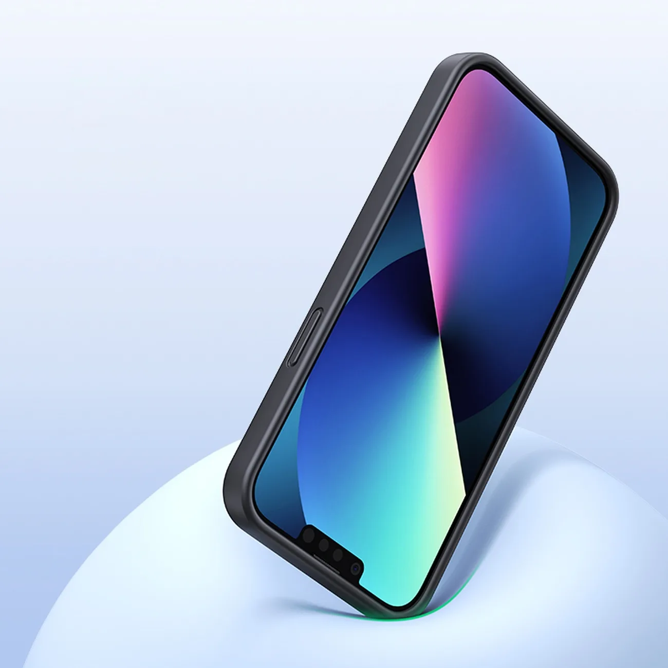 Husă flexibilă din silicon pentru iPhone 14 Plus, husă de protecție, negru 6