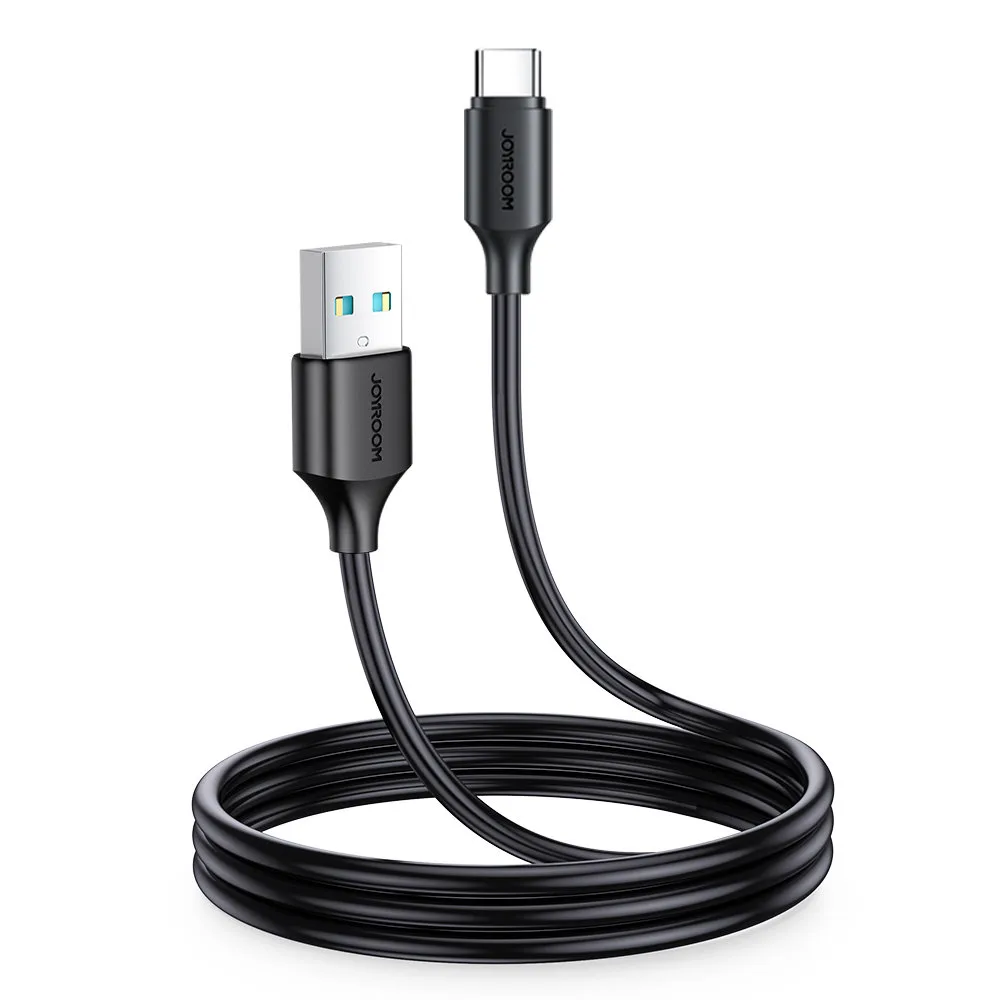 USB-töltő- és adatátviteli kábel – USB Type-C 3A 1 m, fekete