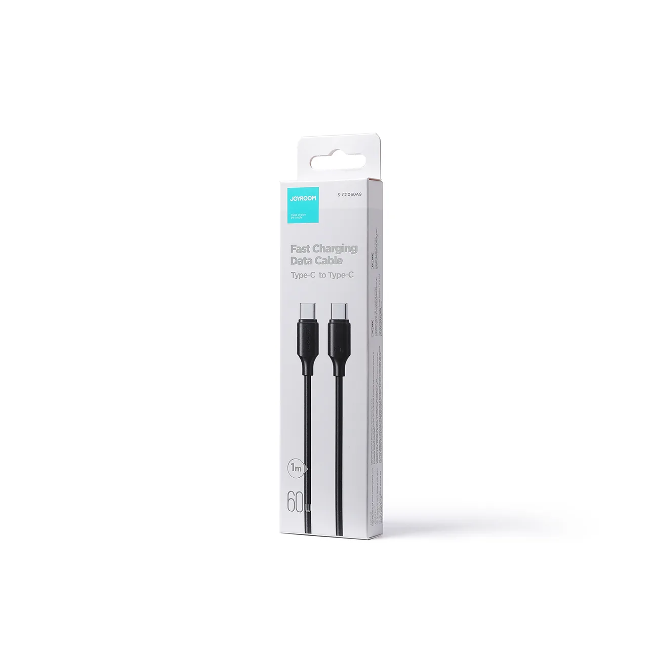 USB-C to USB-C Cable 480 Mb/s 60W 1m Black 5