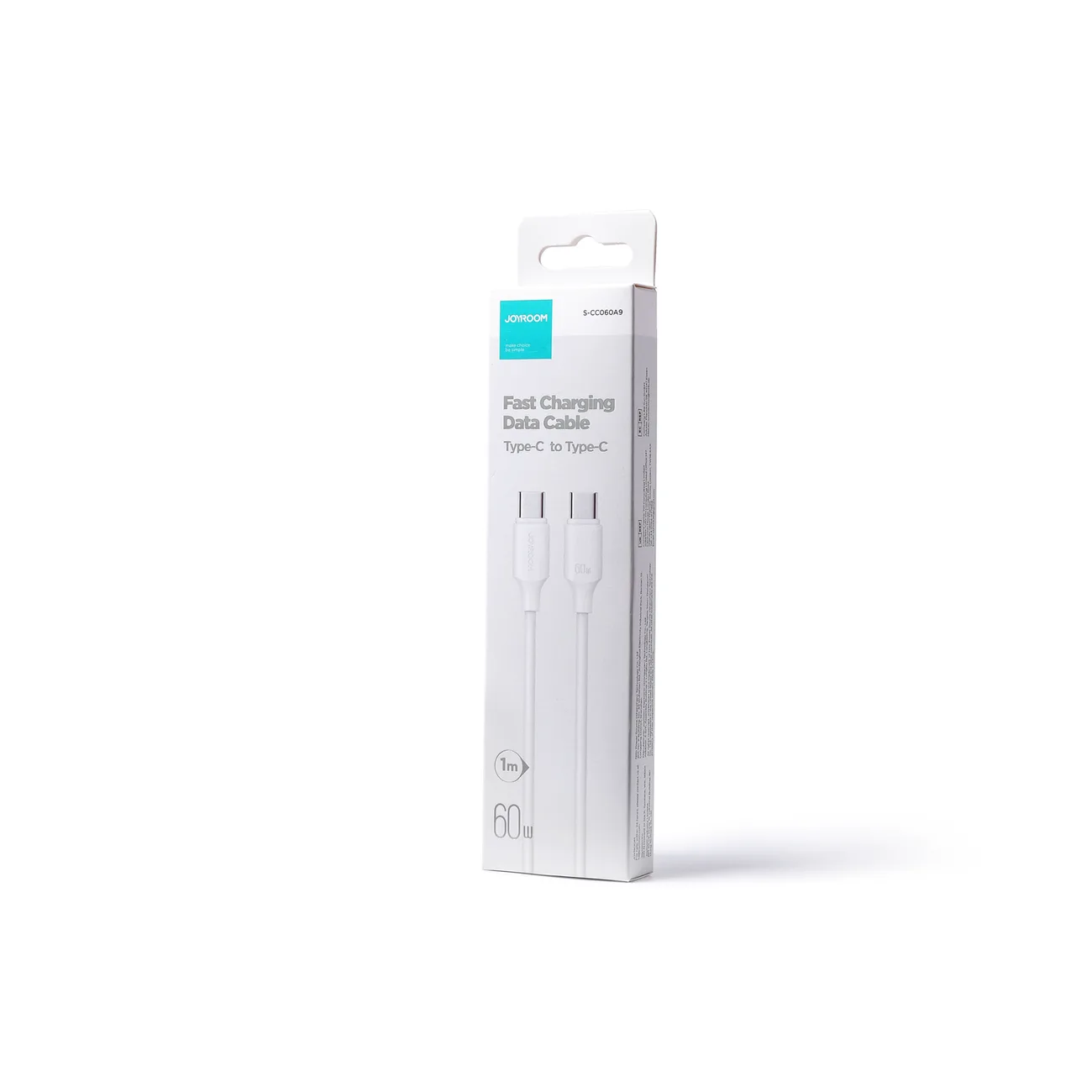 USB-C to USB-C Cable 480 Mb/s 60W 1m White 5