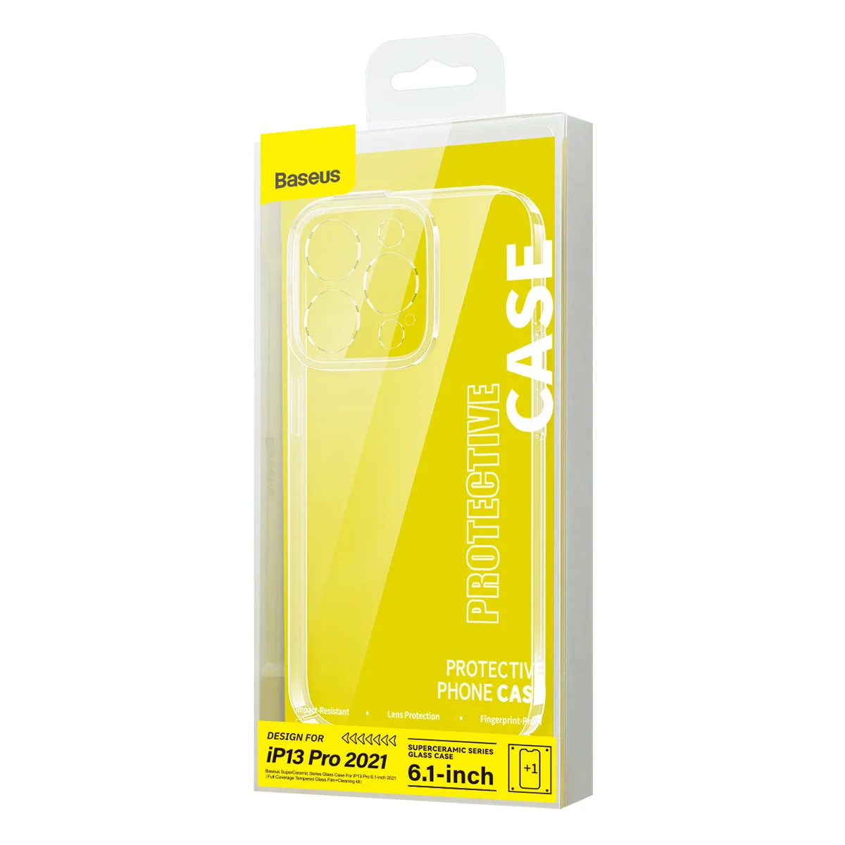 Glass Case etui szklane do iPhone 13 Pro 6.1'' 2021 + zestaw czyszczący 2
