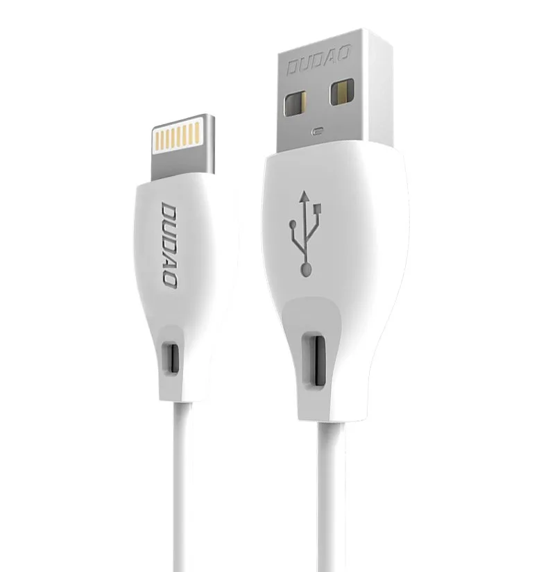 USB–Lightning kábel iPhone-hoz, 2,4 A, 1 m, fehér 2
