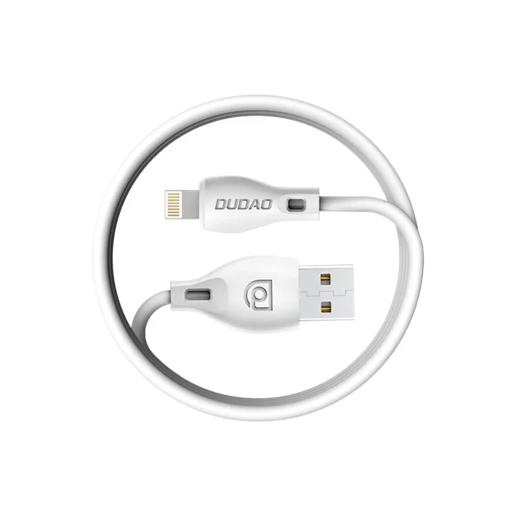 USB–Lightning kábel iPhone-hoz, 2,4 A, 1 m, fehér 11