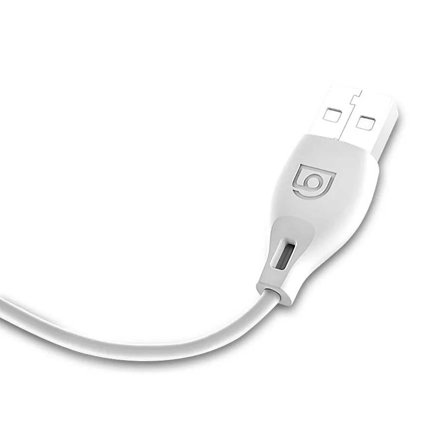 USB–Lightning kábel iPhone-hoz, 2,4 A, 1 m, fehér 5